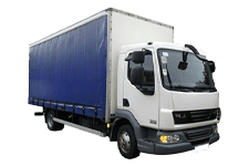 Car Hire Lowestoft - 7.5 Tonne Curtain Side Truck - Truck hire Lowestoft