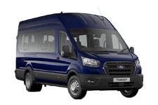 Car Hire Lowestoft - Ford Minibus 17 Seater - Minibus hire Lowestoft
